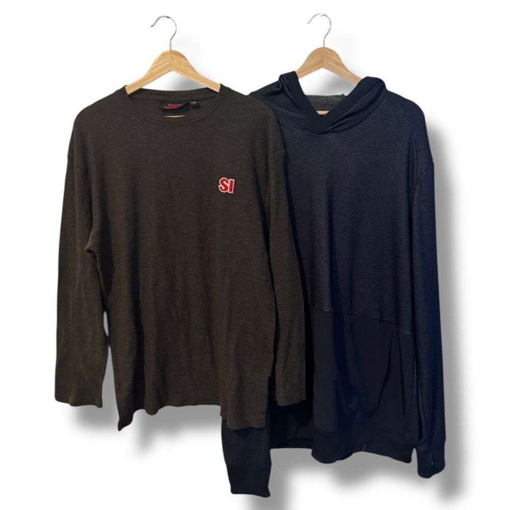 Bundle Lot of 2 Men’s Tops Long Sleeve Size 2XL